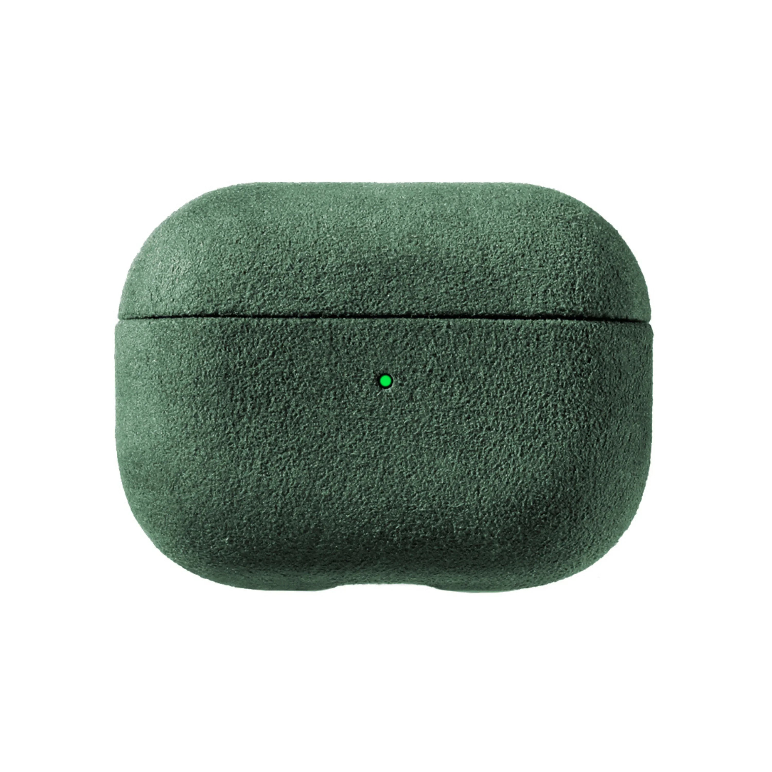 AirPods Pro Alcantara Hoesje - Midnight Green