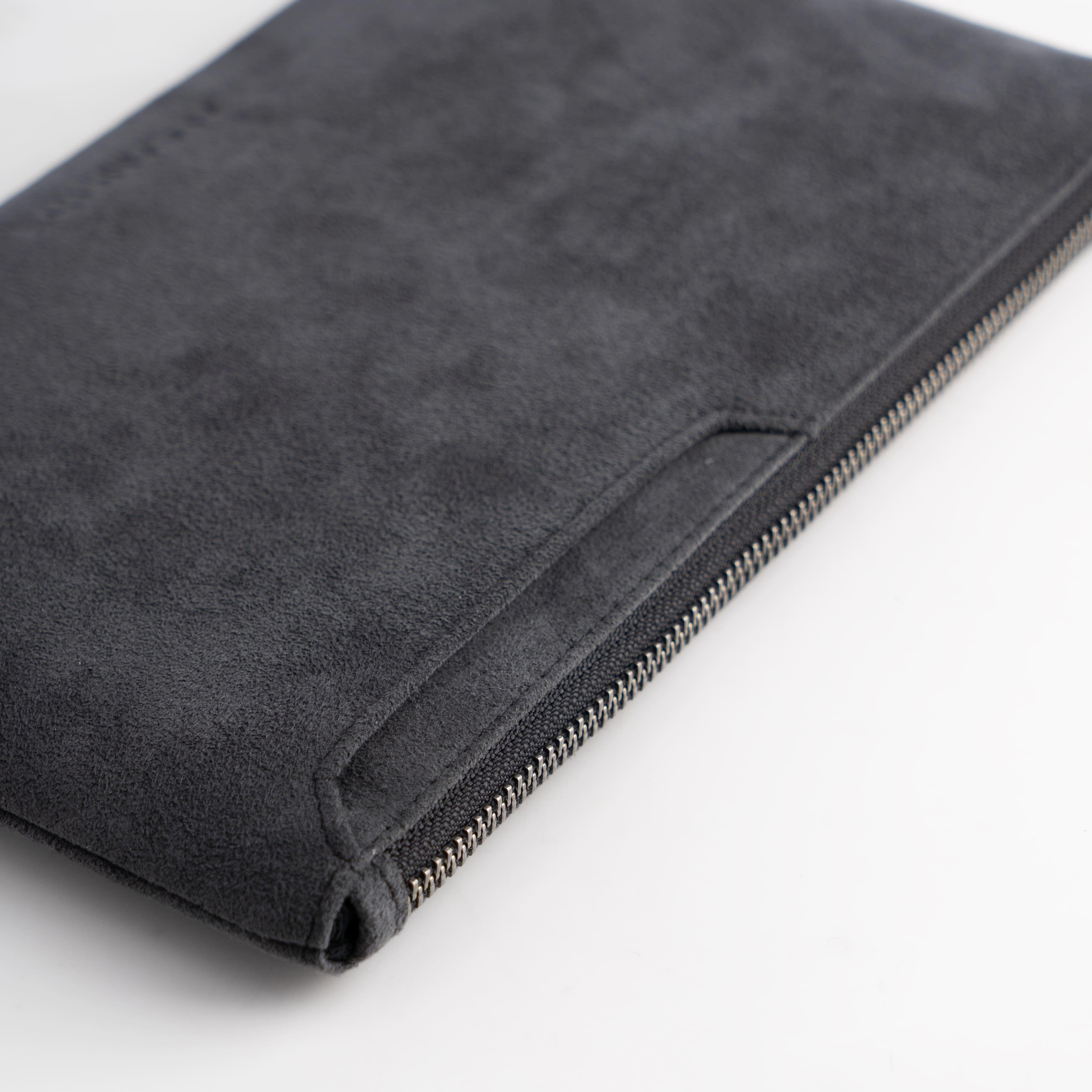 Alcantara Pouch - Space Grey