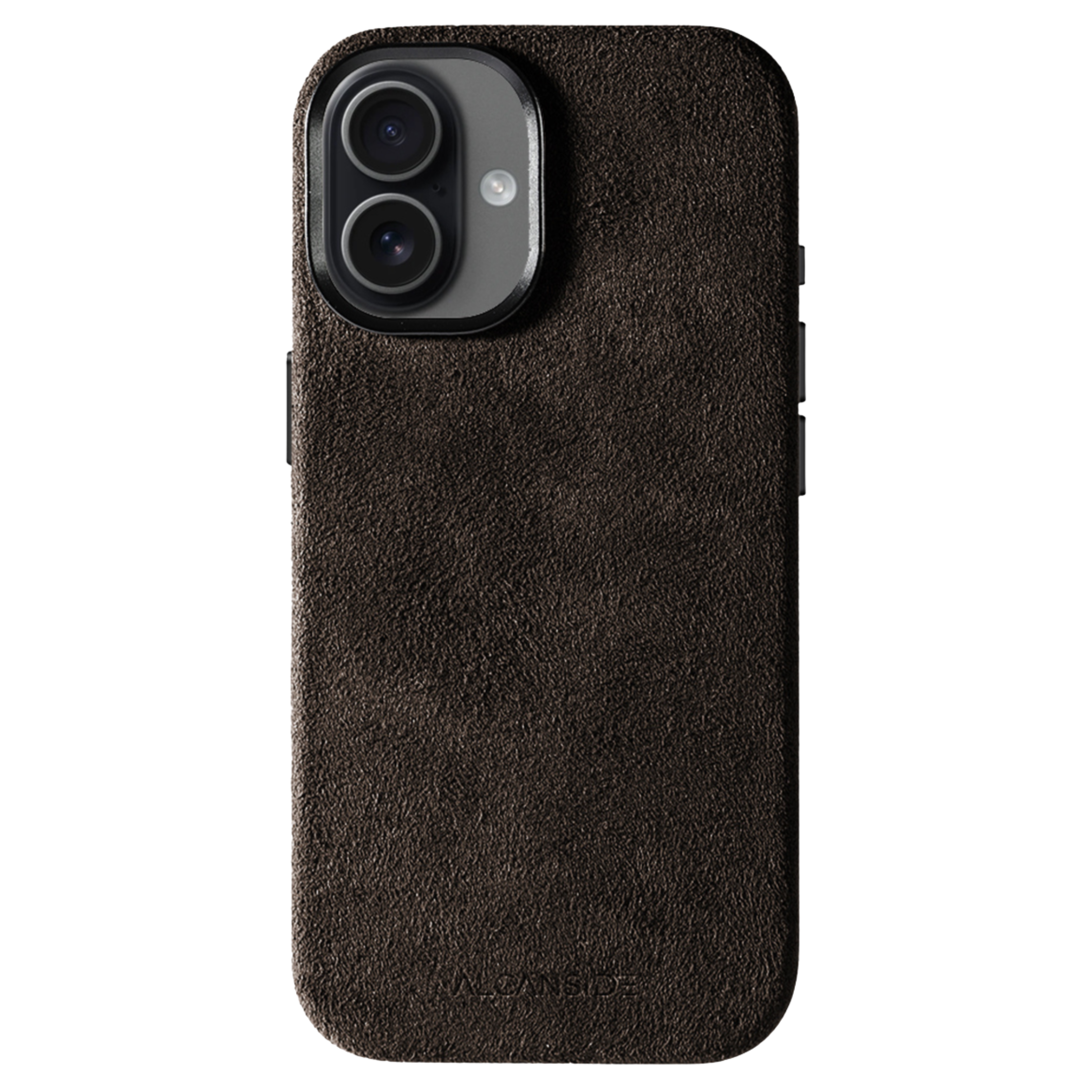 iPhone Alcantara Case - Chocolate Brown
