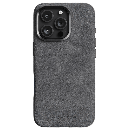 iPhone 16 Pro - Alcantara Case - Nardo Gray