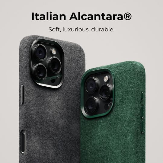 iPhone Alcantara Case - Space Gray