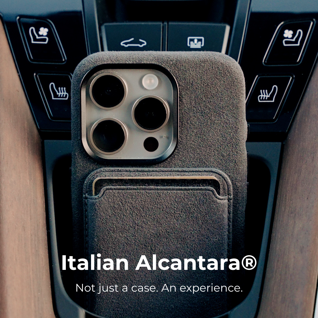 iPhone Alcantara Case - Space Gray