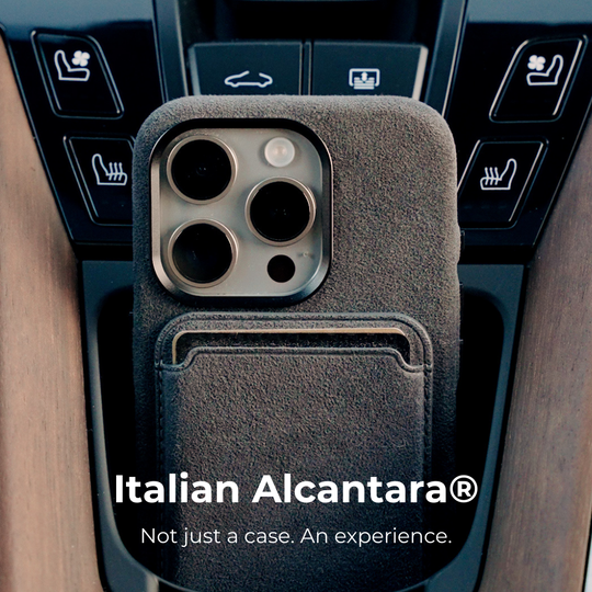 iPhone Alcantara Case - Space Gray