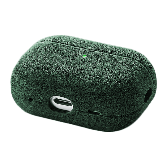 AirPods Pro (2. Generation) Alcantara-Hülle – Alpingrün