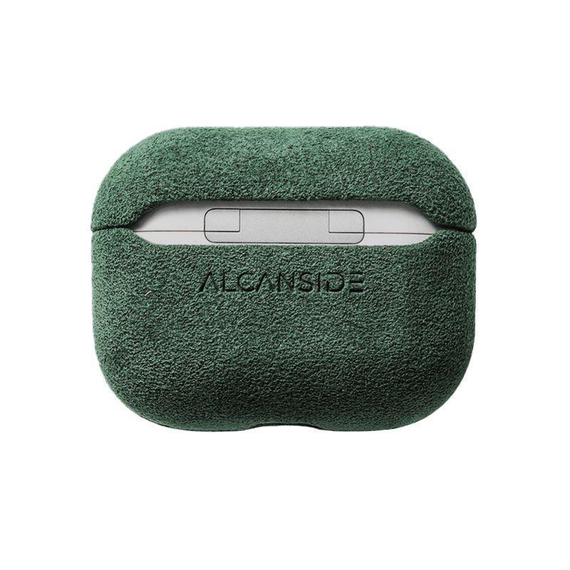 Alcantara Case - AirPods (3rd generation) - Midnight Green - Alcanside