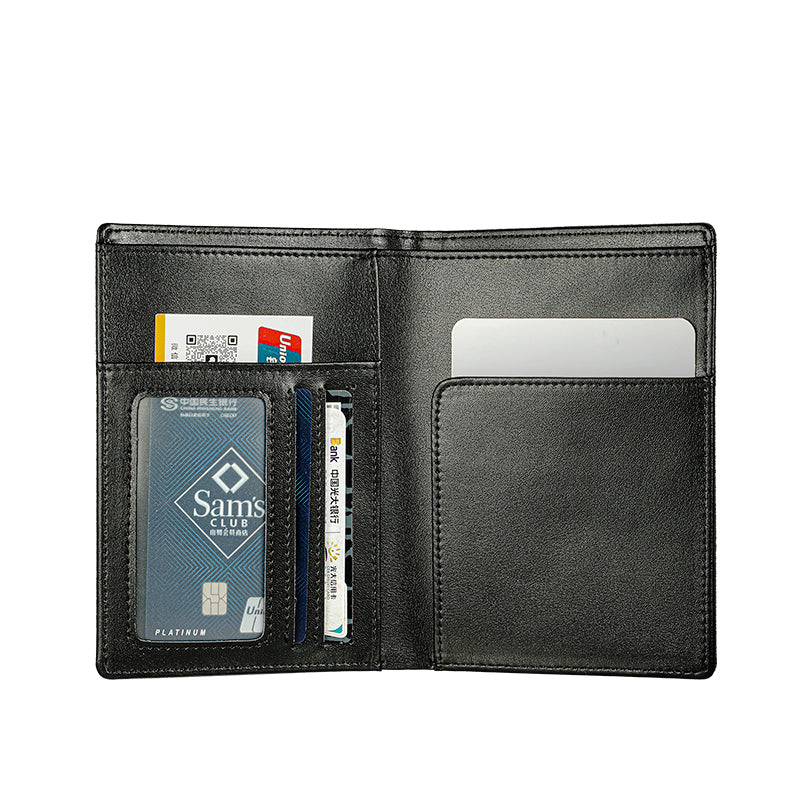 Alcantara Passport holder - Space Grey