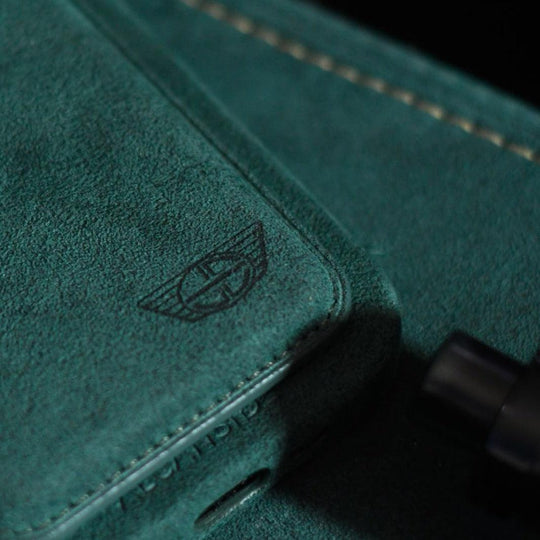 Donkervoort - iPhone Alcantara Case - Midnight Green - Alcanside