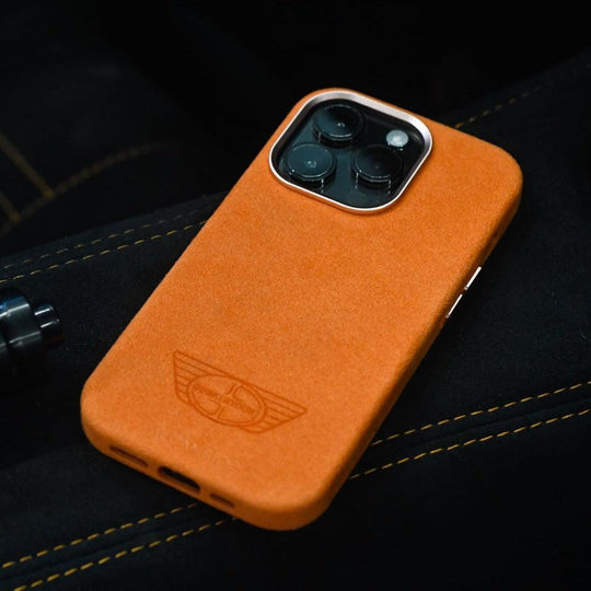 Donkervoort F22 - iPhone Alcantara Case - Orange - Alcanside