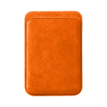 Alcantara MagSafe Geldbeutel - Orange