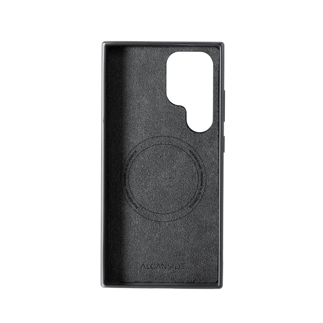 Samsung Galaxy S24 Ultra – Alcantara-Rückseite – Space Grau