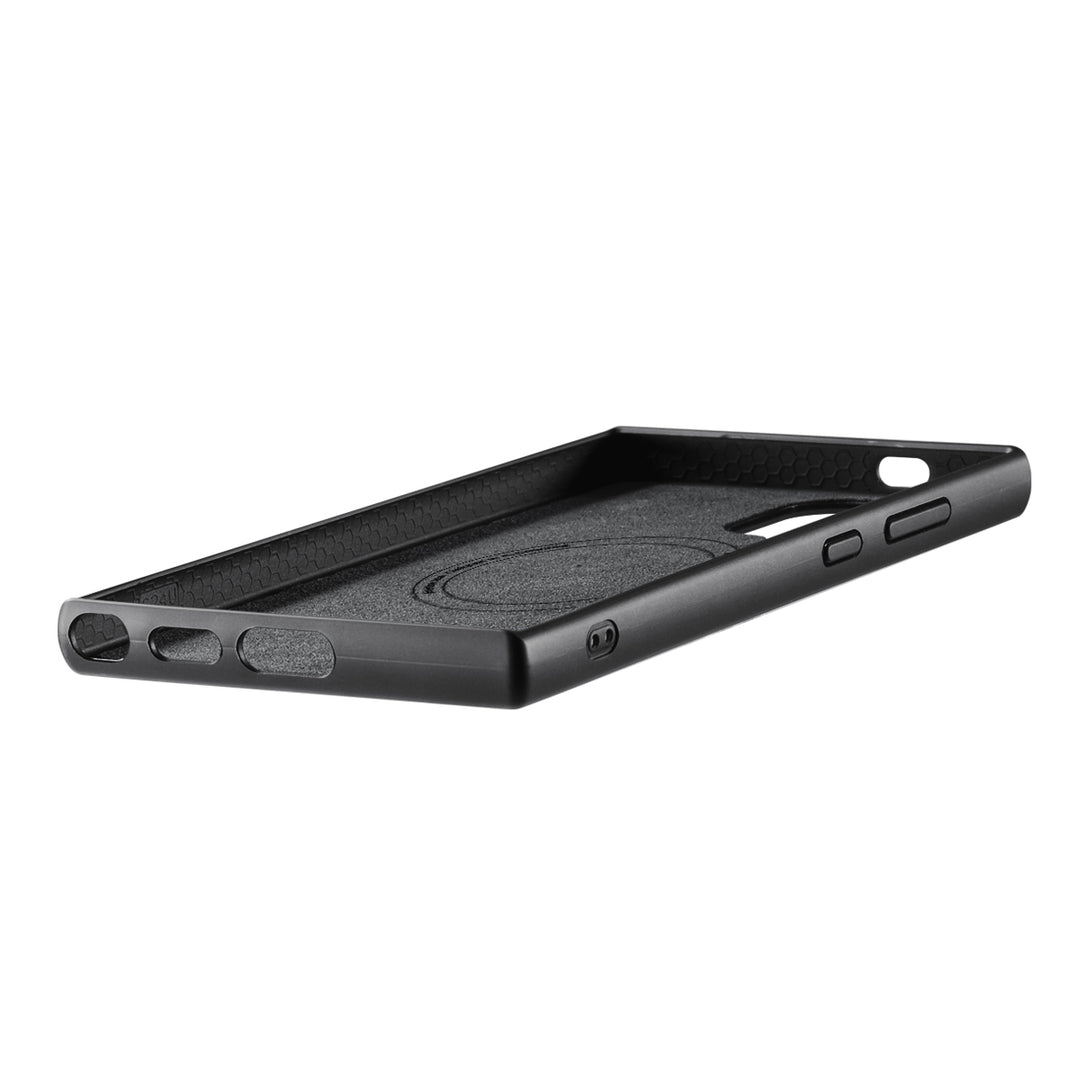 Samsung Galaxy S24 Ultra – Alcantara-Rückseite – Space Grau