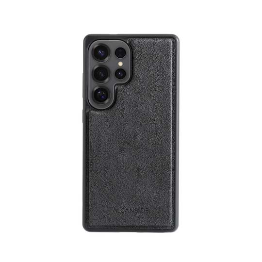 Samsung Galaxy S25 Ultra - Alcantara Back Cover - Space Grey