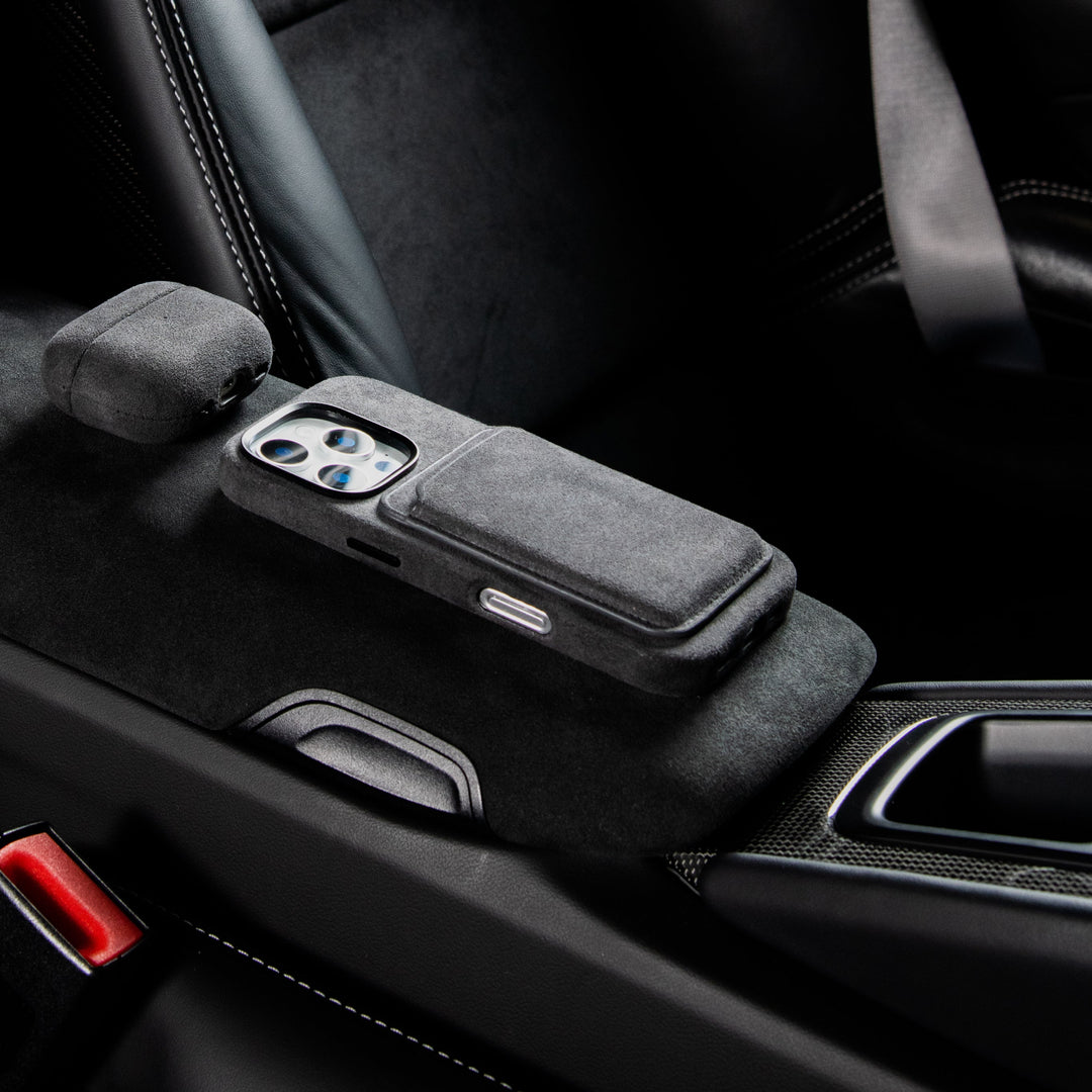 iPhone Alcantara Case - Space Gray