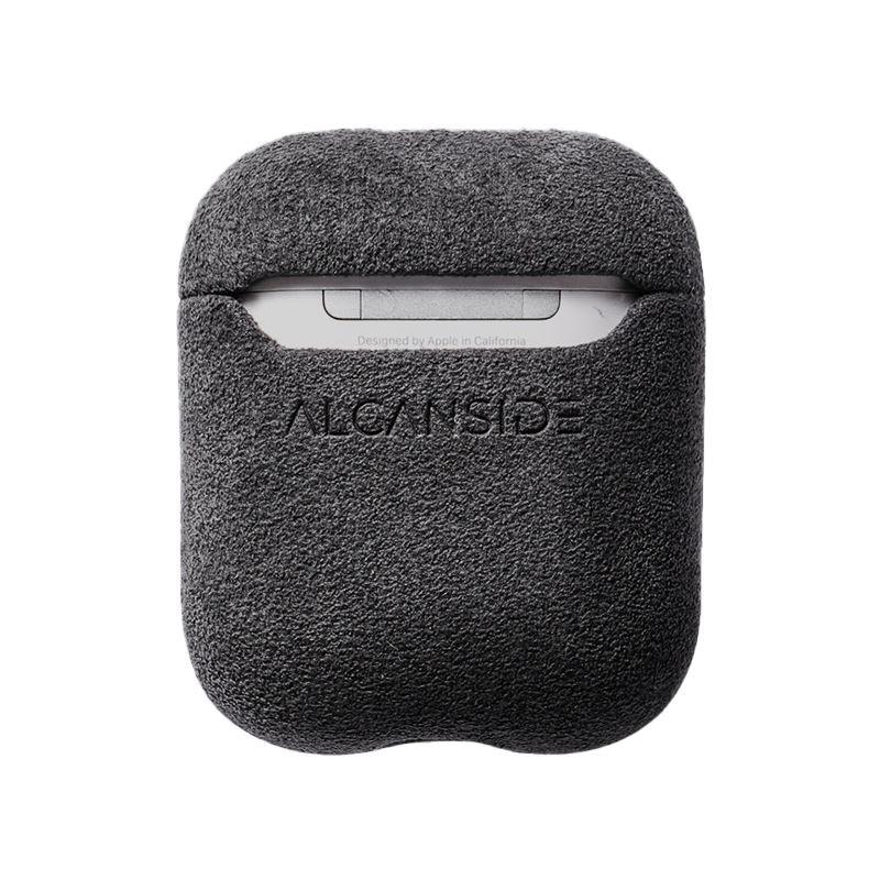 Donkervoort - AirPods 1/2 Gen Alcantara Case - Space Grey - Alcanside