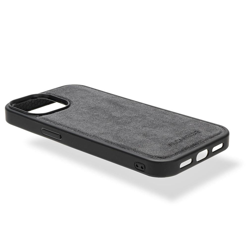 iPhone 15 - Alcantara Back Cover - Nardo Gray