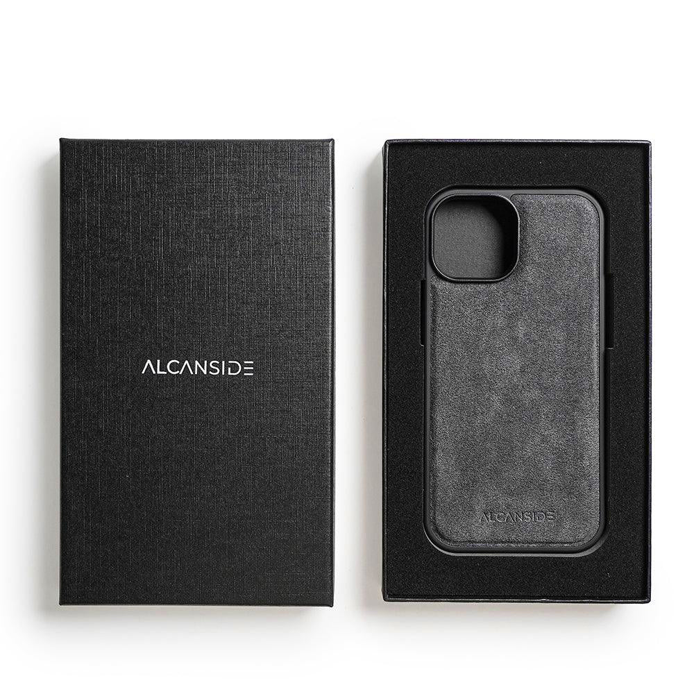 iPhone 15 - Alcantara Back Cover - Nardo Gray