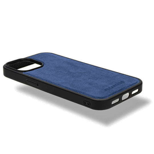 iPhone 16 - Alcantara Back Cover - Ocean Blue