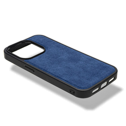 iPhone 16 Pro - Alcantara Back Cover - Ocean Blue