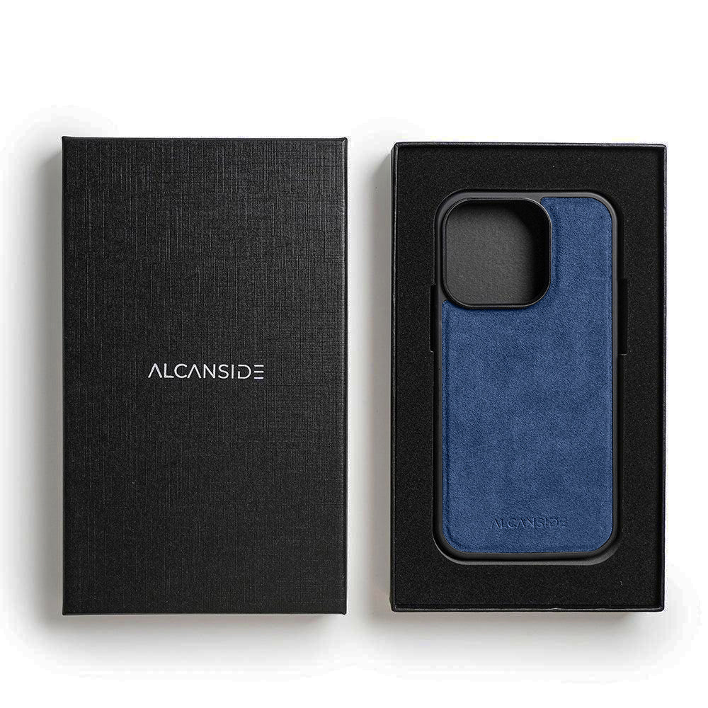 iPhone 16 Pro - Alcantara Back Cover - Ocean Blue