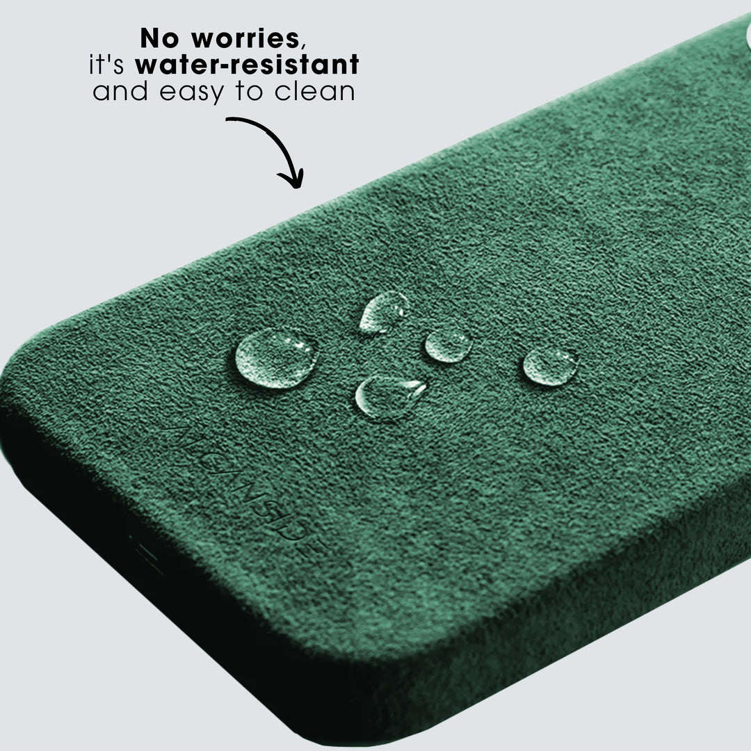 iPhone 11 Pro - Alcantara Case- Midnight Green - Alcanside