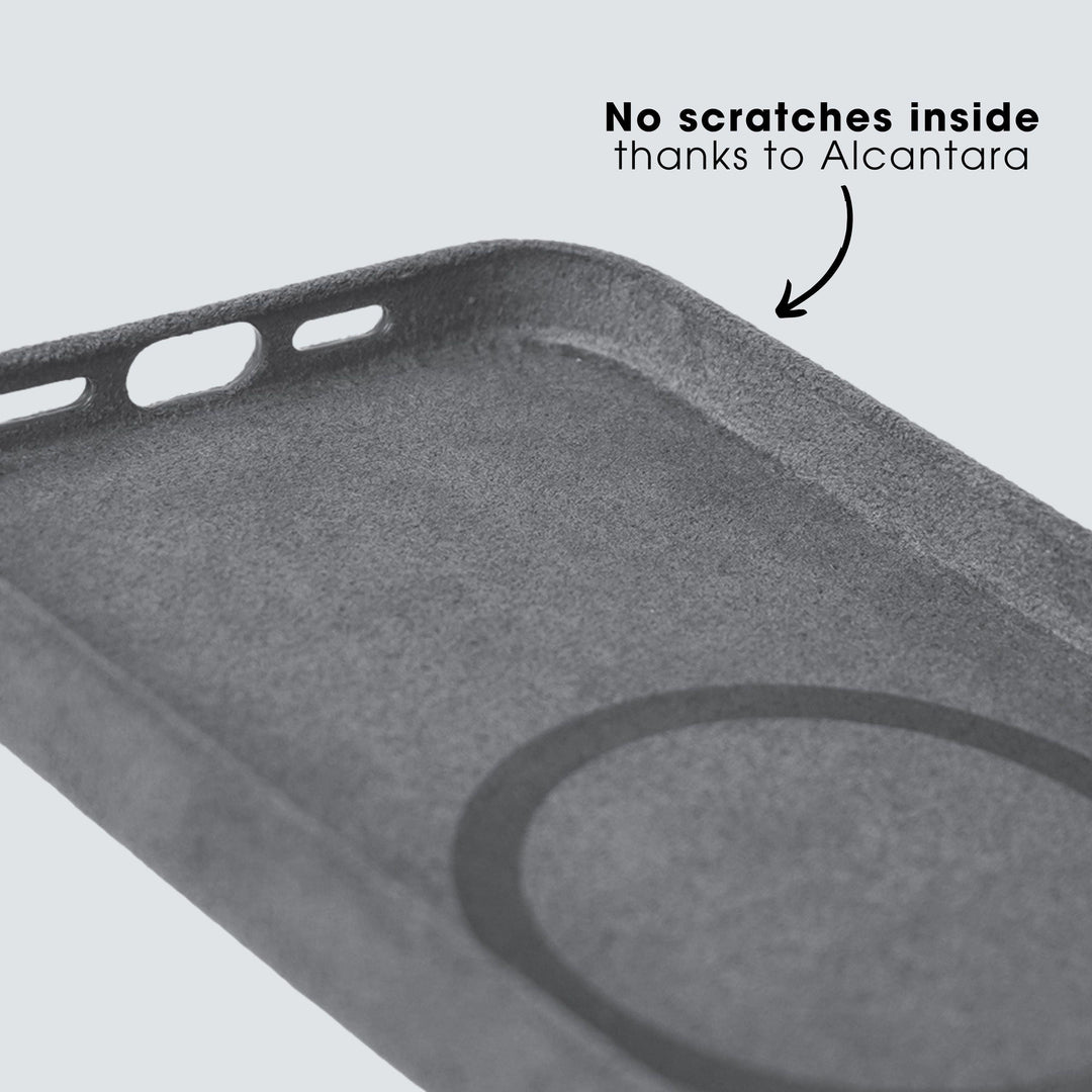 iPhone 13 Pro Max - Alcantara Case - Nardo Gray - Alcanside