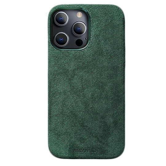 iPhone 13 Pro Max - Alcantara Case- Midnight Green - Alcanside