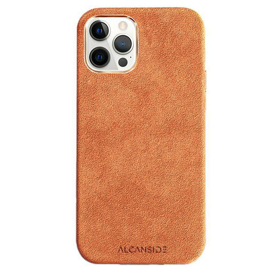 Limited Edition - iPhone 11 - Alcantara Case - Orange - Alcanside