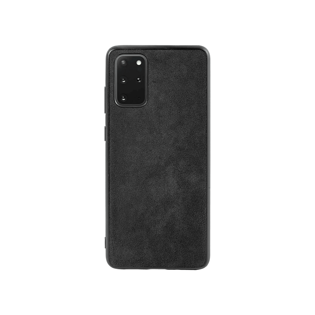 Samsung Galaxy S20 Plus - Alcantara Back Cover - Space Grey - Alcanside